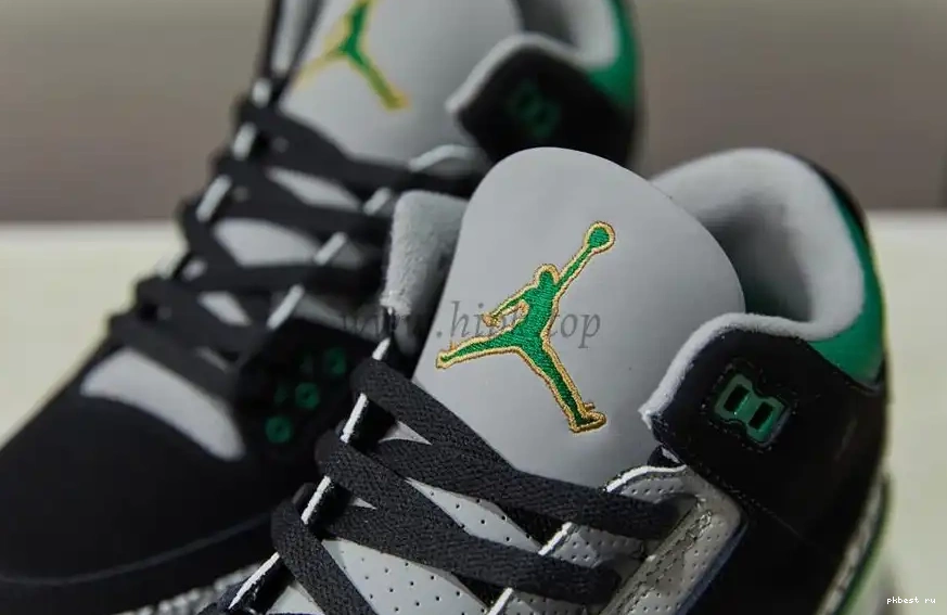 Materials Retail Retro Ready Green Ship Pine GOD PK Jordan 3 to 0603